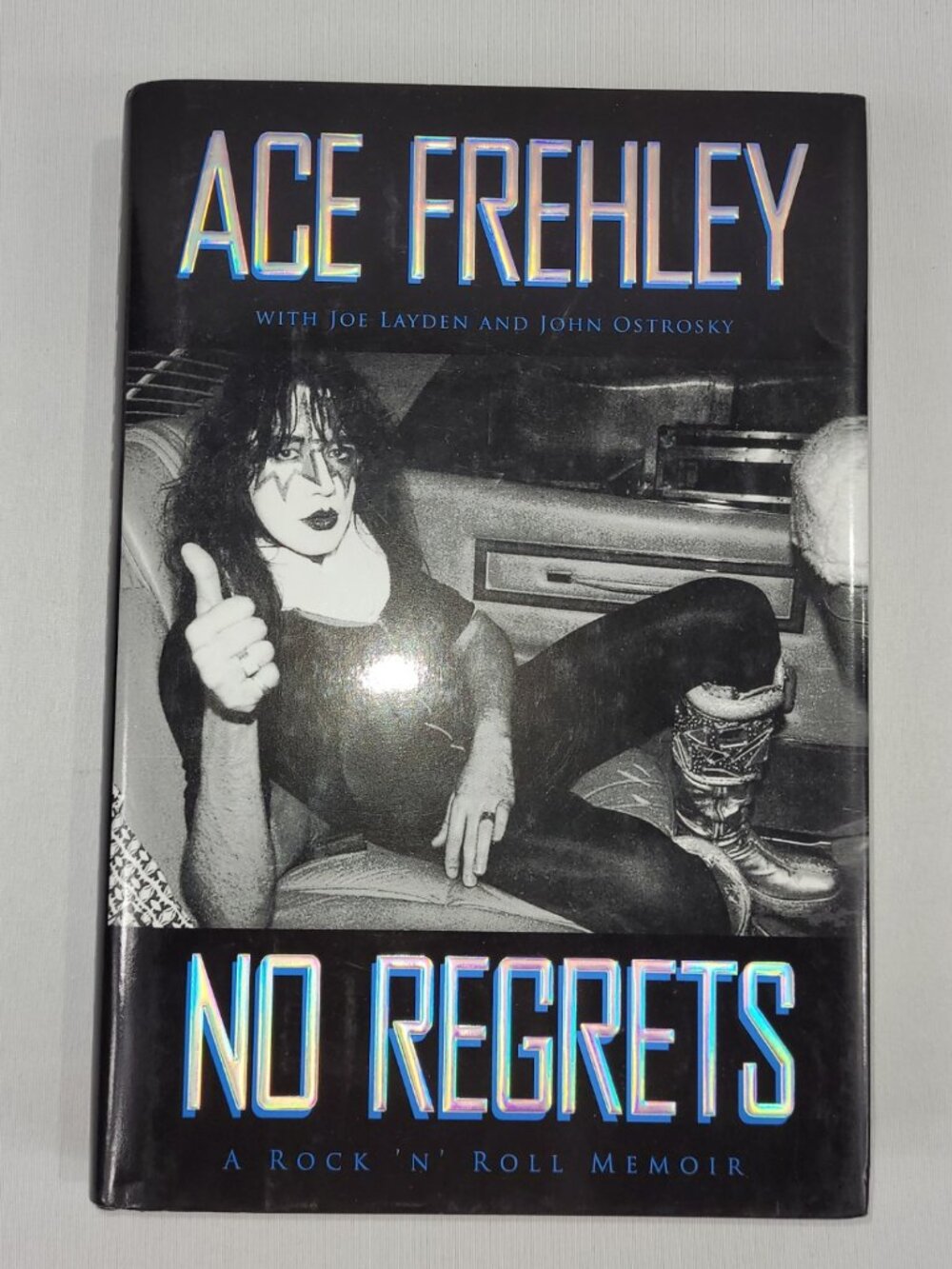 Kiss Ace Frehley No Regrets A Rock & Roll Memoir Hardcover Book Autobiography